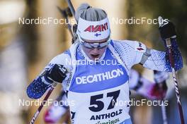 21.01.2022, Antholz, Italy (ITA): Mari Eder (FIN) - IBU World Cup Biathlon, individual women, Antholz (ITA). www.nordicfocus.com. © Thibaut/NordicFocus. Every downloaded picture is fee-liable.