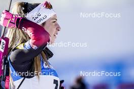21.01.2022, Antholz, Italy (ITA): Emilie Aagheim Kalkenberg (NOR) - IBU World Cup Biathlon, individual women, Antholz (ITA). www.nordicfocus.com. © Thibaut/NordicFocus. Every downloaded picture is fee-liable.
