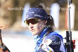 21.01.2022, Antholz, Italy (ITA): Clare Egan (USA) - IBU World Cup Biathlon, individual women, Antholz (ITA). www.nordicfocus.com. © Manzoni/NordicFocus. Every downloaded picture is fee-liable.