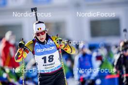21.01.2022, Antholz, Italy (ITA): Lotte Lie (BEL) - IBU World Cup Biathlon, individual women, Antholz (ITA). www.nordicfocus.com. © Thibaut/NordicFocus. Every downloaded picture is fee-liable.