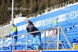 21.01.2022, Antholz, Italy (ITA): Borut Nunar (SLO) IBU Race Director World Cup - IBU World Cup Biathlon, individual women, Antholz (ITA). www.nordicfocus.com. © Manzoni/NordicFocus. Every downloaded picture is fee-liable.