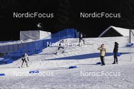21.01.2022, Antholz, Italy (ITA): Asuka Hachisuka (JPN), Clare Egan (USA), Iryna Leshchanka (BLR), (l-r) - IBU World Cup Biathlon, individual women, Antholz (ITA). www.nordicfocus.com. © Manzoni/NordicFocus. Every downloaded picture is fee-liable.