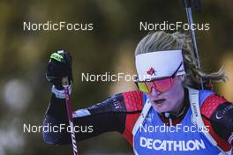 21.01.2022, Antholz, Italy (ITA): Sarah Beaudry (CAN) - IBU World Cup Biathlon, individual women, Antholz (ITA). www.nordicfocus.com. © Thibaut/NordicFocus. Every downloaded picture is fee-liable.