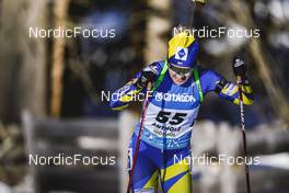 21.01.2022, Antholz, Italy (ITA): Yuliia Dzhima (UKR) - IBU World Cup Biathlon, individual women, Antholz (ITA). www.nordicfocus.com. © Thibaut/NordicFocus. Every downloaded picture is fee-liable.
