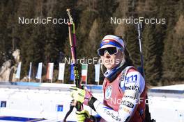 21.01.2022, Antholz, Italy (ITA): Marketa Davidova (CZE) - IBU World Cup Biathlon, individual women, Antholz (ITA). www.nordicfocus.com. © Manzoni/NordicFocus. Every downloaded picture is fee-liable.
