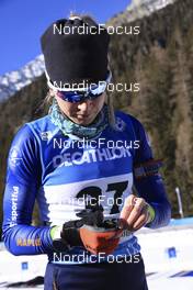 21.01.2022, Antholz, Italy (ITA): Dzinara Alimbekava (BLR) - IBU World Cup Biathlon, individual women, Antholz (ITA). www.nordicfocus.com. © Manzoni/NordicFocus. Every downloaded picture is fee-liable.