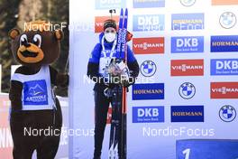21.01.2022, Antholz, Italy (ITA): Julia Simon (FRA) - IBU World Cup Biathlon, individual women, Antholz (ITA). www.nordicfocus.com. © Manzoni/NordicFocus. Every downloaded picture is fee-liable.