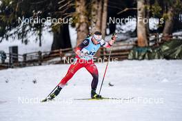 22.01.2022, Antholz, Italy (ITA): David Komatz (AUT) - IBU World Cup Biathlon, mass men, Antholz (ITA). www.nordicfocus.com. © Thibaut/NordicFocus. Every downloaded picture is fee-liable.