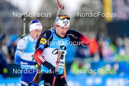 22.01.2022, Antholz, Italy (ITA): Sturla Holm Laegreid (NOR) - IBU World Cup Biathlon, mass men, Antholz (ITA). www.nordicfocus.com. © Thibaut/NordicFocus. Every downloaded picture is fee-liable.