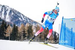 22.01.2022, Antholz, Italy (ITA): Anton Babikov (RUS) - IBU World Cup Biathlon, mass men, Antholz (ITA). www.nordicfocus.com. © Thibaut/NordicFocus. Every downloaded picture is fee-liable.