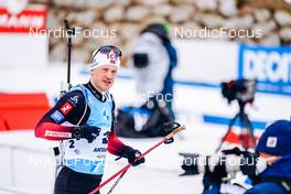 22.01.2022, Antholz, Italy (ITA): Tarjei Boe (NOR) - IBU World Cup Biathlon, mass men, Antholz (ITA). www.nordicfocus.com. © Thibaut/NordicFocus. Every downloaded picture is fee-liable.
