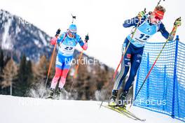22.01.2022, Antholz, Italy (ITA): Johannes Kuehn (GER) - IBU World Cup Biathlon, mass men, Antholz (ITA). www.nordicfocus.com. © Thibaut/NordicFocus. Every downloaded picture is fee-liable.