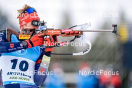 22.01.2022, Antholz, Italy (ITA): Benedikt Doll (GER) - IBU World Cup Biathlon, mass men, Antholz (ITA). www.nordicfocus.com. © Thibaut/NordicFocus. Every downloaded picture is fee-liable.
