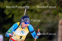 22.01.2022, Antholz, Italy (ITA): Quentin Fillon Maillet (FRA) - IBU World Cup Biathlon, mass men, Antholz (ITA). www.nordicfocus.com. © Thibaut/NordicFocus. Every downloaded picture is fee-liable.