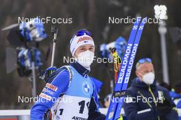 22.01.2022, Antholz, Italy (ITA): Tero Seppala (FIN) - IBU World Cup Biathlon, mass men, Antholz (ITA). www.nordicfocus.com. © Manzoni/NordicFocus. Every downloaded picture is fee-liable.