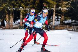 22.01.2022, Antholz, Italy (ITA): Sturla Holm Laegreid (NOR) - IBU World Cup Biathlon, mass men, Antholz (ITA). www.nordicfocus.com. © Thibaut/NordicFocus. Every downloaded picture is fee-liable.