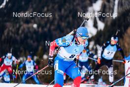 22.01.2022, Antholz, Italy (ITA): Eduard Latypov (RUS) - IBU World Cup Biathlon, mass men, Antholz (ITA). www.nordicfocus.com. © Thibaut/NordicFocus. Every downloaded picture is fee-liable.