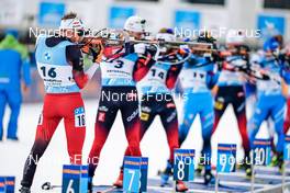 22.01.2022, Antholz, Italy (ITA): Simon Eder (AUT) - IBU World Cup Biathlon, mass men, Antholz (ITA). www.nordicfocus.com. © Thibaut/NordicFocus. Every downloaded picture is fee-liable.