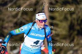 23.01.2022, Antholz, Italy (ITA): Justine Braisaz-Bouchet (FRA) - IBU World Cup Biathlon, mass women, Antholz (ITA). www.nordicfocus.com. © Thibaut/NordicFocus. Every downloaded picture is fee-liable.