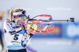 23.01.2022, Antholz, Italy (ITA): Marketa Davidova (CZE) - IBU World Cup Biathlon, mass women, Antholz (ITA). www.nordicfocus.com. © Thibaut/NordicFocus. Every downloaded picture is fee-liable.
