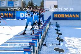 23.01.2022, Antholz, Italy (ITA): Chloe Chevalier (FRA) - IBU World Cup Biathlon, mass women, Antholz (ITA). www.nordicfocus.com. © Thibaut/NordicFocus. Every downloaded picture is fee-liable.