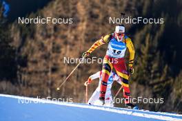 23.01.2022, Antholz, Italy (ITA): Lotte Lie (BEL) - IBU World Cup Biathlon, mass women, Antholz (ITA). www.nordicfocus.com. © Thibaut/NordicFocus. Every downloaded picture is fee-liable.