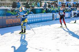 23.01.2022, Antholz, Italy (ITA): Yuliia Dzhima (UKR) - IBU World Cup Biathlon, mass women, Antholz (ITA). www.nordicfocus.com. © Thibaut/NordicFocus. Every downloaded picture is fee-liable.