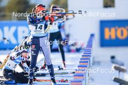23.01.2022, Antholz, Italy (ITA): Vanessa Voigt (GER) - IBU World Cup Biathlon, mass women, Antholz (ITA). www.nordicfocus.com. © Thibaut/NordicFocus. Every downloaded picture is fee-liable.