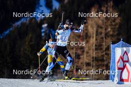 23.01.2022, Antholz, Italy (ITA): Raido Raenkel (EST) - IBU World Cup Biathlon, relay men, Antholz (ITA). www.nordicfocus.com. © Thibaut/NordicFocus. Every downloaded picture is fee-liable.