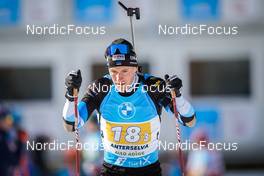23.01.2022, Antholz, Italy (ITA): Kalev Ermits (EST) - IBU World Cup Biathlon, relay men, Antholz (ITA). www.nordicfocus.com. © Thibaut/NordicFocus. Every downloaded picture is fee-liable.