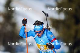 23.01.2022, Antholz, Italy (ITA): Tommaso Giacomel (ITA) - IBU World Cup Biathlon, relay men, Antholz (ITA). www.nordicfocus.com. © Thibaut/NordicFocus. Every downloaded picture is fee-liable.