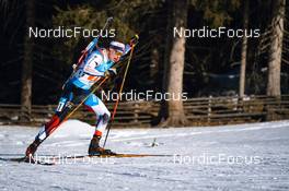 23.01.2022, Antholz, Italy (ITA): Mikulas Karlik (CZE) - IBU World Cup Biathlon, relay men, Antholz (ITA). www.nordicfocus.com. © Thibaut/NordicFocus. Every downloaded picture is fee-liable.