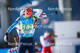 23.01.2022, Antholz, Italy (ITA): Jakov Fak (SLO) - IBU World Cup Biathlon, relay men, Antholz (ITA). www.nordicfocus.com. © Thibaut/NordicFocus. Every downloaded picture is fee-liable.