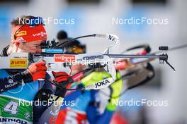 23.01.2022, Antholz, Italy (ITA): Philipp Horn (GER) - IBU World Cup Biathlon, relay men, Antholz (ITA). www.nordicfocus.com. © Thibaut/NordicFocus. Every downloaded picture is fee-liable.