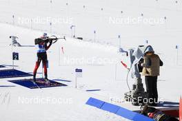 23.01.2022, Antholz, Italy (ITA): Vetle Sjaastad Christiansen (NOR) - IBU World Cup Biathlon, relay men, Antholz (ITA). www.nordicfocus.com. © Manzoni/NordicFocus. Every downloaded picture is fee-liable.