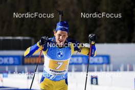 23.01.2022, Antholz, Italy (ITA): Gabriel Stegmayr (SWE) - IBU World Cup Biathlon, relay men, Antholz (ITA). www.nordicfocus.com. © Manzoni/NordicFocus. Every downloaded picture is fee-liable.