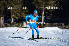 23.01.2022, Antholz, Italy (ITA): Thomas Bormolini (ITA) - IBU World Cup Biathlon, relay men, Antholz (ITA). www.nordicfocus.com. © Thibaut/NordicFocus. Every downloaded picture is fee-liable.