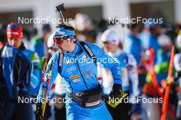 23.01.2022, Antholz, Italy (ITA): Dominik Windisch (ITA) - IBU World Cup Biathlon, relay men, Antholz (ITA). www.nordicfocus.com. © Thibaut/NordicFocus. Every downloaded picture is fee-liable.