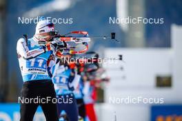 23.01.2022, Antholz, Italy (ITA): Adam Vaclavik (CZE) - IBU World Cup Biathlon, relay men, Antholz (ITA). www.nordicfocus.com. © Thibaut/NordicFocus. Every downloaded picture is fee-liable.