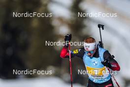 23.01.2022, Antholz, Italy (ITA): Johannes Thingnes Boe (NOR) - IBU World Cup Biathlon, relay men, Antholz (ITA). www.nordicfocus.com. © Thibaut/NordicFocus. Every downloaded picture is fee-liable.