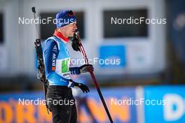 23.01.2022, Antholz, Italy (ITA): Martin Jaeger (SUI) - IBU World Cup Biathlon, relay men, Antholz (ITA). www.nordicfocus.com. © Thibaut/NordicFocus. Every downloaded picture is fee-liable.
