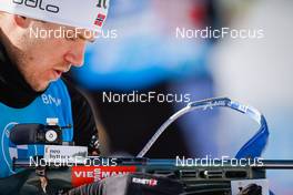 23.01.2022, Antholz, Italy (ITA): Vetle Sjaastad Christiansen (NOR) - IBU World Cup Biathlon, relay men, Antholz (ITA). www.nordicfocus.com. © Thibaut/NordicFocus. Every downloaded picture is fee-liable.