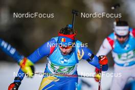 23.01.2022, Antholz, Italy (ITA): George Buta (ROU) - IBU World Cup Biathlon, relay men, Antholz (ITA). www.nordicfocus.com. © Thibaut/NordicFocus. Every downloaded picture is fee-liable.