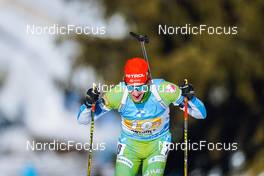 23.01.2022, Antholz, Italy (ITA): Lovro Planko (SLO) - IBU World Cup Biathlon, relay men, Antholz (ITA). www.nordicfocus.com. © Thibaut/NordicFocus. Every downloaded picture is fee-liable.