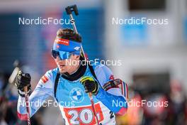 23.01.2022, Antholz, Italy (ITA): Michal Sima (SVK) - IBU World Cup Biathlon, relay men, Antholz (ITA). www.nordicfocus.com. © Thibaut/NordicFocus. Every downloaded picture is fee-liable.
