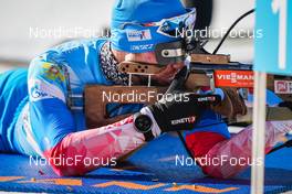 23.01.2022, Antholz, Italy (ITA): Alexandr Loginov (RUS) - IBU World Cup Biathlon, relay men, Antholz (ITA). www.nordicfocus.com. © Thibaut/NordicFocus. Every downloaded picture is fee-liable.