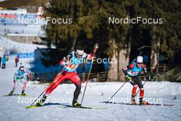 23.01.2022, Antholz, Italy (ITA): David Komatz (AUT) - IBU World Cup Biathlon, relay men, Antholz (ITA). www.nordicfocus.com. © Thibaut/NordicFocus. Every downloaded picture is fee-liable.