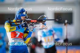 23.01.2022, Antholz, Italy (ITA): Malte Stefansson (SWE) - IBU World Cup Biathlon, relay men, Antholz (ITA). www.nordicfocus.com. © Thibaut/NordicFocus. Every downloaded picture is fee-liable.
