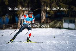 23.01.2022, Antholz, Italy (ITA): Mikito Tachizaki (JPN) - IBU World Cup Biathlon, relay men, Antholz (ITA). www.nordicfocus.com. © Thibaut/NordicFocus. Every downloaded picture is fee-liable.