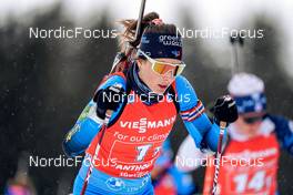 22.01.2022, Antholz, Italy (ITA): Chloe Chevalier (FRA) - IBU World Cup Biathlon, relay women, Antholz (ITA). www.nordicfocus.com. © Thibaut/NordicFocus. Every downloaded picture is fee-liable.